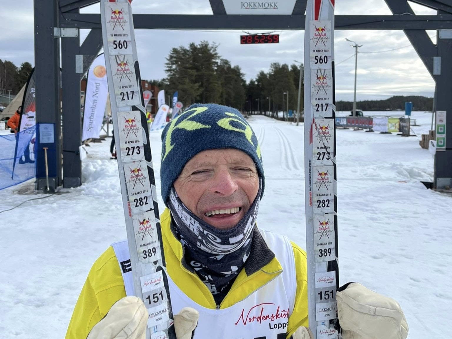 Knut Kronstad fullførte verdens lengste skirenn (220 km) for 7 gang!